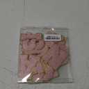 Morcheiong 26Pcs 3.14 Inch Large Chenille Letter Patches A-Z Self Adhesive, Chenille Letters for Clothing, Letters Patches for Fabric (Light Pink)