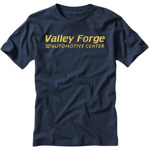 Valley Forge Automotive Center T-Shirt, Navy Blue (Large)