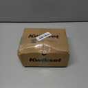 Kwikset Casey Interior Privacy Door Handle with Lock, Door Lever For Bathroom and Bedroom, Matte Black Reversible Keyless Turn Lock, with Microban Protection (1 Pack)