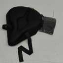Zacro Bike Seat Cushion - Gel Padded Bike Seat Cover for Men Women Comfort, Extra Soft Exercise Bicycle Seat Compatible with Peloton, Outdoor & Indoor Bike Saddles Large Black