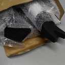 Door Security Bar Adjustable Door Stoppers Sliding Glass Door Security Bar 2 in 1 Heavy Duty Door Jammer for Home, Apartment, Travel, School, Dorm (2 Pack,White)