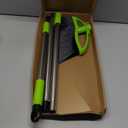 Soft Bristles Green Angle Broom Long Handle Indoor Broom for Hardwood Floor Sweeping Floor Cleaning Broom