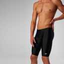 Speedo Men's Swimsuit Jammer Prolt Solid (Black), 34