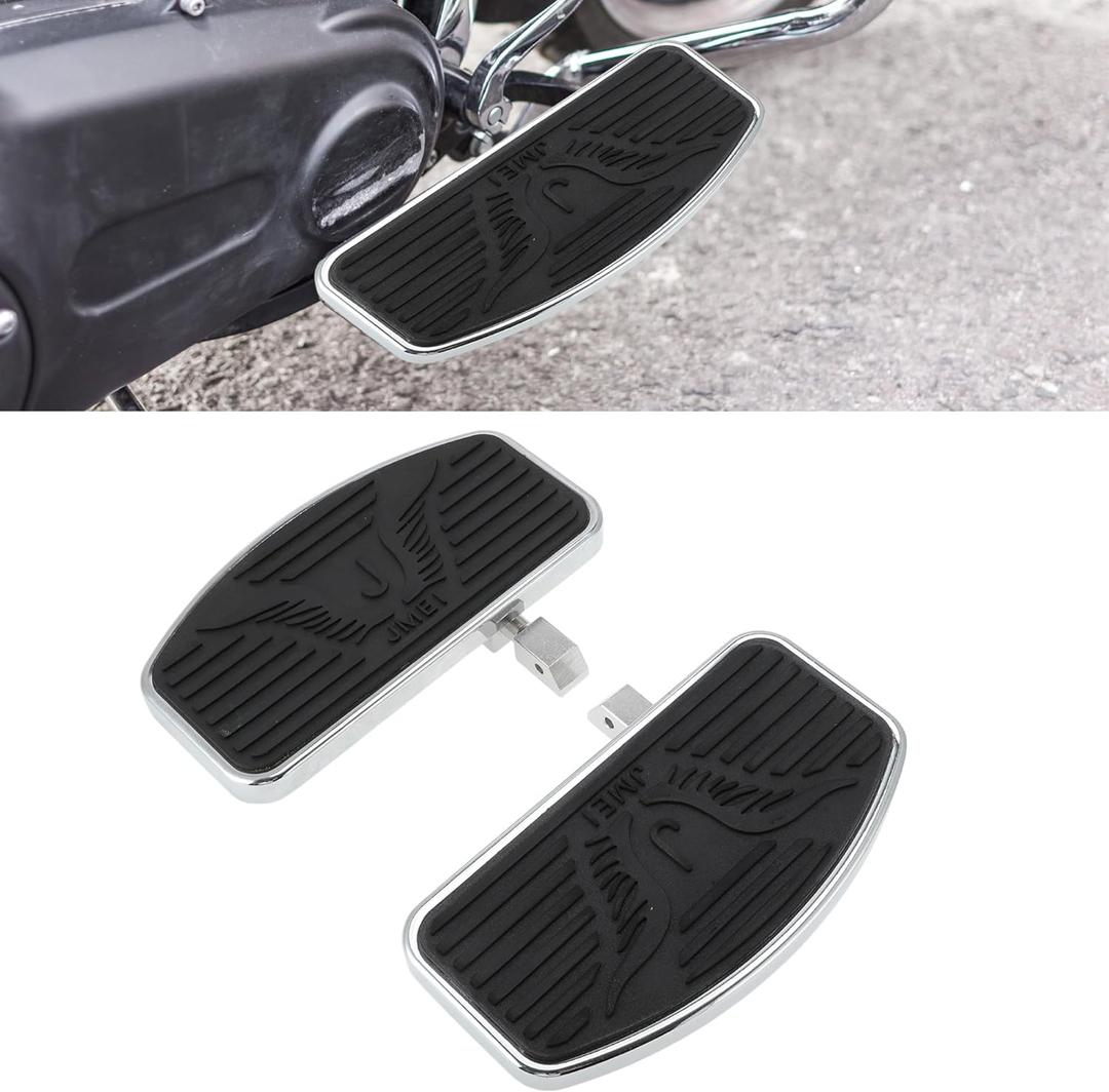 Motorcycle Front Foot Pedal for Honda Magna VF250/VT250/VF750 1994-2013 for Yamaha V-STAR DragStar XVS 400/600/650/650A 1998 for Yamaha Virago XV125 XV250 XV400 1994-2013 Black