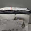 Pinch Pleated Semi Sheer Linen Curtains 63 Inch Length for Living Dining Room Kitchen Light Filtering Pinch Pleat Linen Drapes Back Tab 2 Panels Boho Farmhouse Cream Ivory Window Curtains 40x63 (Natural)