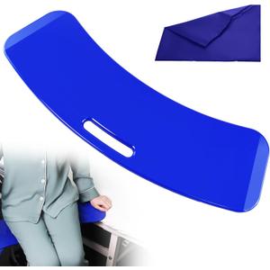 YHK Transfer Board and Slide Board for Transferring, Sliding Board Transfer to Wheelchair, Sliding Transfer Board Transfer to Bed, Car, 26.7*7.7*0.47", Hold up to 440 lbs, with Slide Sheet 16*24"