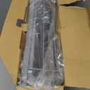 Kitsure Dish Drying Rack - Compact Dish Rack with Utensil Holder & Adjustable Water Outlet, Rust-Proof & Scratch-Resistant Drying Rack for Kitchen, 15.5" x 12.0" x 5.0", Grey