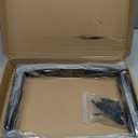 8 Pack - L 12" x H 8" x W1.5, 5mm Thick Black L Shelf Bracket, Iron Shelf Brackets, Metal Shelf Brackets, Floating Shelf, Shelf Supports with Screws