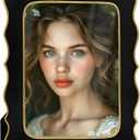 5x7 Vintage Picture Frame, Ornate Antique Photo Frames with with Glass Front, Elegant Picture Frame for for Wall or Tabletop Display, Gift ldeas for Home Decor (Black Gold)