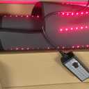 Red Light Therapy Mat, 2in1 LEDs (660nm& 850nm) Red Light Therapy Blanket, Premium Material, Adjustable Timer & Intensity