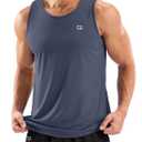 G Gradual Men's Workout Tank Tops Sleeveless Muscle Shirts Summer UPF 50+ Quick Dry Shirts for Men Athletic Running Gym, XL