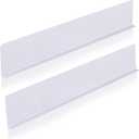 2 Pcs 24 Inch Gutter Valley Splash Guards Extra Long Downspout Diverter, 23.62 Inch