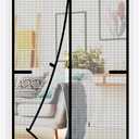 Magnetic Screen Door 36x78 inch Heavy Duty Magnetic Curtain Door Reinforced Fiberglass Mesh Curtain Door Full Frame, Hands Free, Pets Friendly