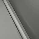 SHADEMOON Cordless Blackout Window Roller Shades, Pull Down Spring System Indoor Blinds, Room Darkening Waterproof UV Blocking Thermal Insulated Fabric for Home Office (White, Width 47", Height 72")