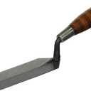 Kraft Tool RO58-6L W.Rose 6"x2" Margin Trowel with Leather Handle