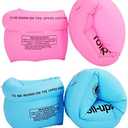 2-4 Pack Arm Floaties for Kids and Adults - Pool Floats Arm Bands Inflatable Swim Rings PVC Arm Floater for Toddlers Kids 3-5-6-12 Years