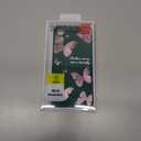 LEECG for Samsung Galaxy S24 Ultra Case, Creative Flower Pattern Design Phone Cover Drop Protection Soft Ultra Thin Scratch Resistant Microfiber Lining Inner for Galaxy S24 Ultra-Butterfly Green