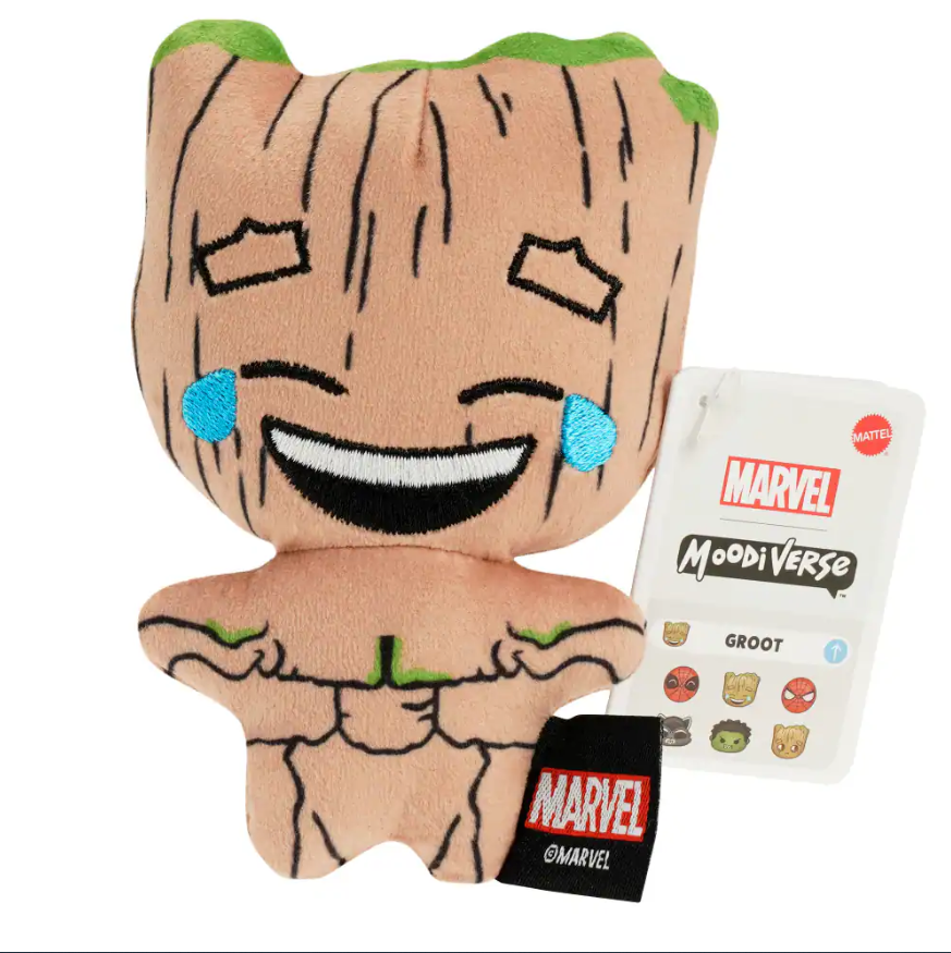 Marvel Moodiverse Groot Plush Toy  Pack of 2