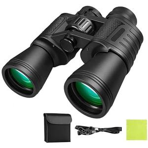 20x50 Binoculars for Adults,Compact Binocular High Power Easy Focus with Low Light Vision,Waterproof Binoculars for Bird Watching,Performances,Hunting,Sports Games