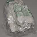qiqee 50-Packs White Paper Gift Bags with Handles Bulk 4.5"x2.5"x6" Mini Size Party Favor Bags Multiple Uses