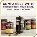 Don Francisco's Hawaiian Hazelnut Ground Flavored Coffee: Rich, Aromatic 100% Arabica Beans - (3 x 12 oz Recyclable Cans)