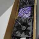 2 Pack 4FT Lighted Black Halloween Tree with Timer 96 LED & 20 3D Bats Lights DIY Ornaments, Outdoor Halloween Decorations Spooky Black Trees for Home Indoor Party Yard Porch Lawns Decor