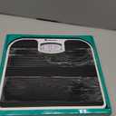 Adamson A21 Analog Scales for Body Weight - Up to 300 LB - New 2024 - Anti-Skid Rubber Surface + Large Numbers - Analog Bathroom Scale - Affordable - Durable - Black