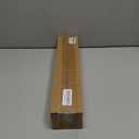 Sliding Door Security Bar - 17.1-40 Inches Adjustable for Glass Patio Doors - White Lock With Rubber Tips, 1.25 Inch Diameter for Windows and Home