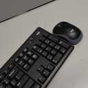 Logitech MK270 Wireless Keyboard and Mouse Combo for Windows, 2.4 GHz Wireless, Compact Mouse, 8 Multimedia and Shortcut Keys, 2-Year Battery Life, for PC, Laptop - Black