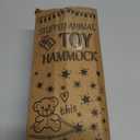 Stuffed Animal Storage Hammock or Net Corner - Large Toy Hammock Net for Stuffed Animals Room Decor - Cute Stuff Animal Organizer Plush Holder - Kids Baby Nursery Essentials Wall Bedroom Home Decor (XL Large(51L"*51H"*65"W), Flaxen)