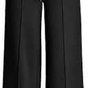 Trendy Queen Womens Wide Leg Sweatpants Baggy Loose Fall Barrel Casual Lounge Athletic Pants Comfy Teen Girl Cute Joggers (Medium, Black)