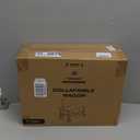 Favoyard Collapsible Wagon 100L & 330LBS, Heavy Duty Wagon Carts Foldable, Portable Folding Wagons with All - Terrain Wheels& Drink Holders, for Grocery Camping Beach Shopping Garden, Black