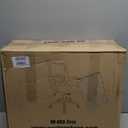 BestOffice Office Chair Ergonomic Cheap Desk Chair Mesh Computer Chair Lumbar Support Modern Executive Adjustable Stool Rolling Swivel Chair for Back Pain (Grey) (1 Pcs)