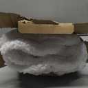 Electric Heated Blanket Throw Size 50"x60", Soft Flannel with Overheat Protection, 9 Adjustable Heat Settings & 10-Hour Auto-Off Timer, Fast Heating for Winter Comfort, White