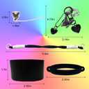 2 x Stanley Cup Accessories Set Includs Boot Handle Strap Straw Cover Chain Hanging Charms Heart Hook and Stickers Random