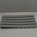 BEMISO Shower Mat Non Slip Bathtub Mat with Suction Cups and Drain Holes 27.5 x15.7 Inch Bath Mat for Tub & Shower.Easy Dry,Easy to Cut,Eco-Friendly (Gray)