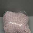 Kimko Pink Buffalo Plaid Gingham Duvet Cover Set,Grid Checkered Bedding Set with Zipper Closure,Gentle,Soft,Home Cozy and Breathable 3Pcs:1 Duvet Cover+2 Pillowcase (# 011, Twin-59''X79'')