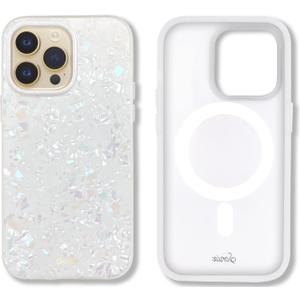 Sonix Case for iPhone 14 Pro Max | Compatible with MagSafe | 10ft Drop Tested | Pearl Tort