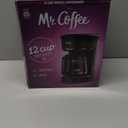 Mr. Coffee 12-Cup Switch Coffee Maker Black: Electric Drip Coffee Machine, 60 oz Capacity, Dishwasher-Safe Parts