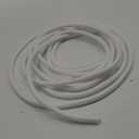 6mm White Heavy Duty Elastic Round Rubber Bungee Rope, Shock Cord Stretch String Tie Down, Repair, Replacement, Outdoor - White, 10m, 2,65 feet