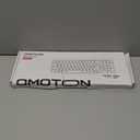 OMOTON Wired Keyboard Compatible with Mac, with Dual Interface (USB and Type-C), Numeric Keypad Compatible with MacBook Pro/Air, iMac, Mac mini/Pro Laptop, Silver