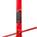 BIG RED T30806 Torin Hydraulic Long Ram Jack with Single Piston Pump and Clevis Base (Fits: Garage/Shop Cranes, Engine Hoists, and More): 8 Ton (16,000 lb) Capacity, Red