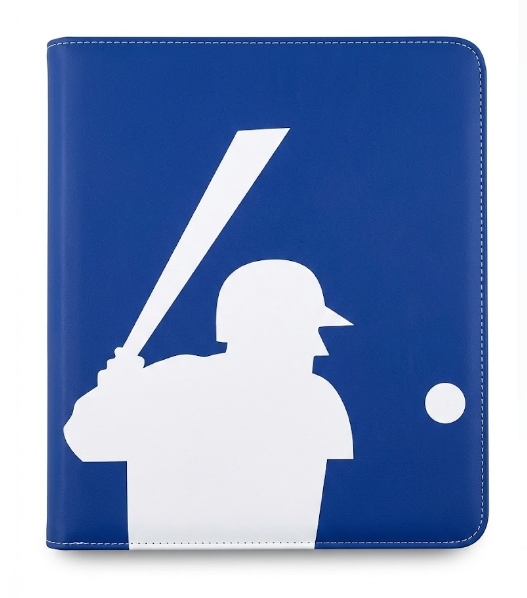Baseball Card Binder 900 Pockets, Toploader Trading Card Holder with Removable Sleeves, WaterResistant Blue Collector Album for Baseball Cards 20242025