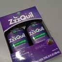 ZzzQuil, Sleep Aid, Nighttime Sleep Aid Liquid, 50 mg Diphenhydramine HCl, Fall Asleep Fast, Non-Habit Forming, Warming Berry Flavor, 12 FL OZ (Pack of 2)