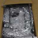 MUDEELA Pots and Pans Organizer under Cabinet 20.8" Height, Heavy Duty Adjustable Pot Pan Organizers inside Cabinet, 8-Tier Kitchen Cabinet Organizers and Storage for Big Stockpots, Heavy Cookware