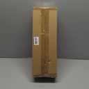 isightguard Vertical Shoe Rack, 10 Tier Grey Narrow Shoe Organizer for Closet Entryway, Tall Slim Shoe Tower for Small Spaces, Space Saving Corner Shoe Shelf