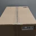 ECR4Kids Everyday Folding Rest Mat, 4-Section, 1in, Classroom Furniture, Blue/Grey