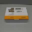 E12 20W Warm White 3000K LED Bulbs - 150W Equivalent, Non-Dimmable, 4 Pack for Chandeliers, Ceiling Fans & More