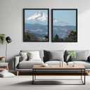 18x24 Picture Frame, Black 18 x 24 Poster Frame for Horizontal or Vertical Wall Mounting, 1 Pack