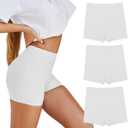 SHARICCA BoyShorts Panties for Women Seamless Soft Boy Shorts Underwear Short Boxer Briefs Anti Chafing Multiple Pack, S